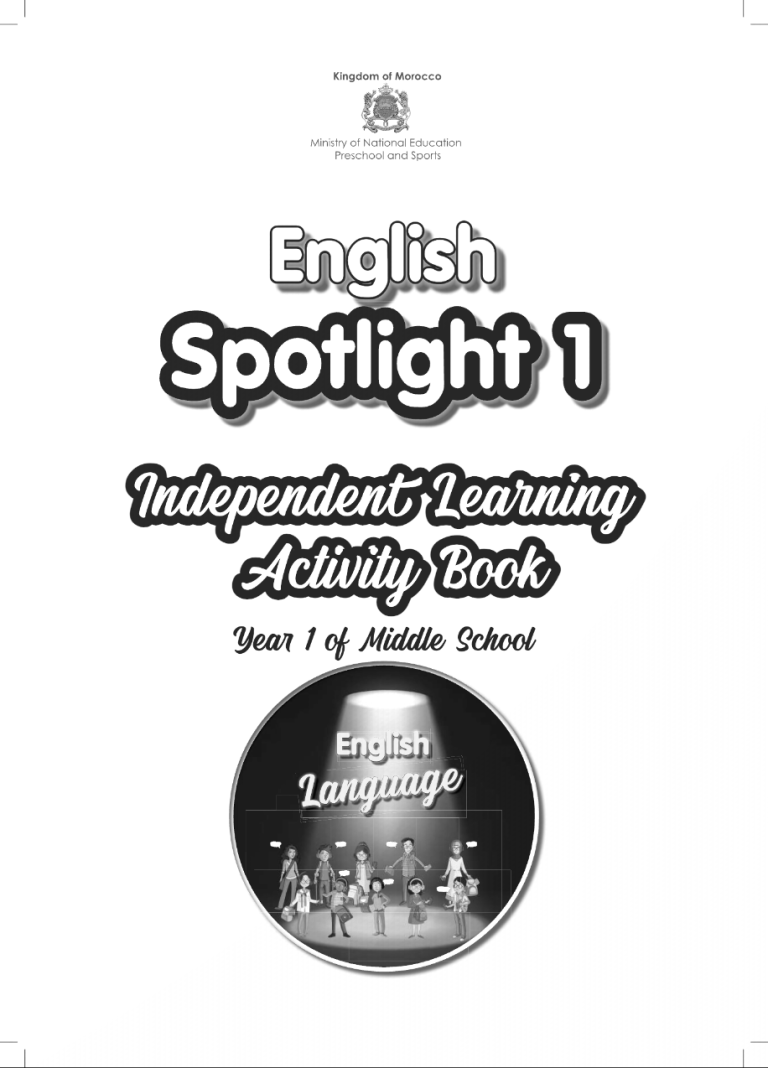 English Spotlight 1 Activity Book