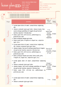 Free can canva lesson plan template for moroccan efl teachers