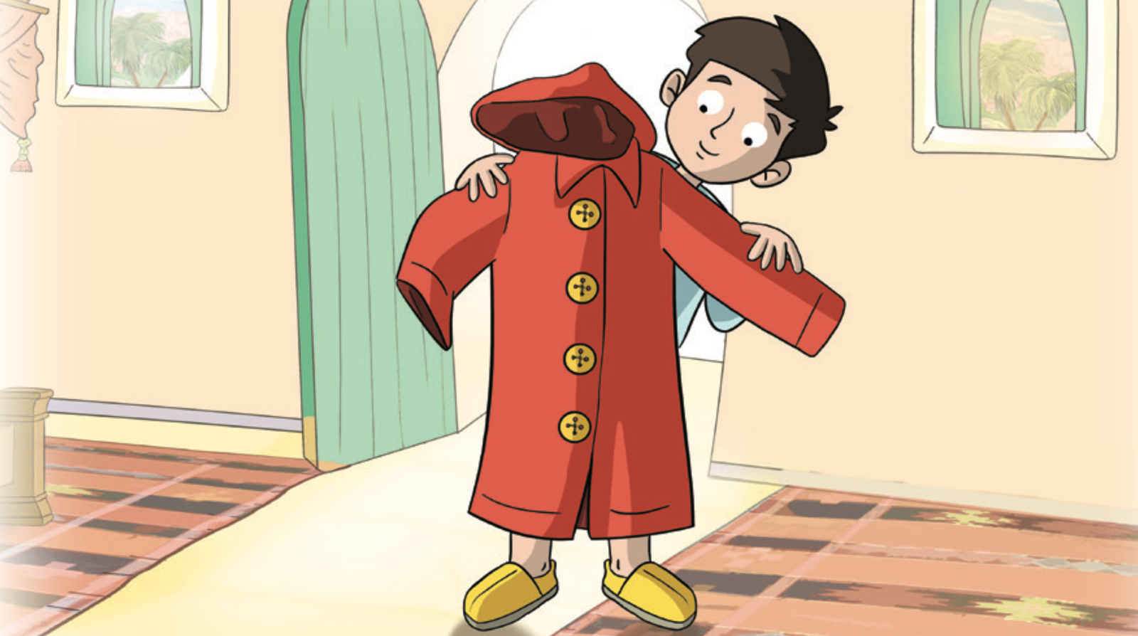 The red raincoat story spotlight 1 unit 1 DEAR listening and reading