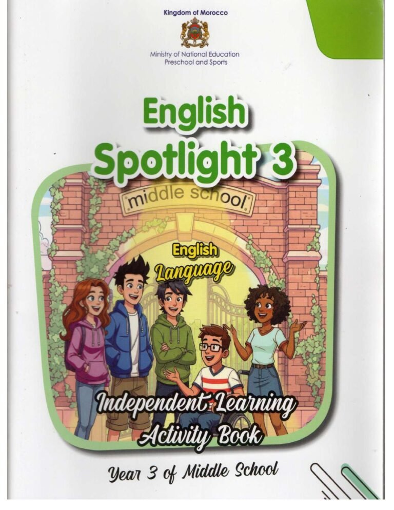 Spotlight 3 Activity book for year 3 of middle school